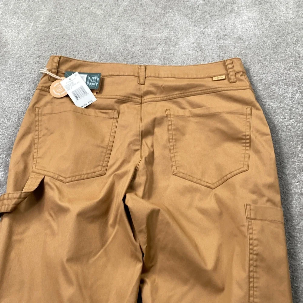 TenTree Ridgway Utility Pants Mens 30 Camel Water Resistant Carpenter TechBlend
